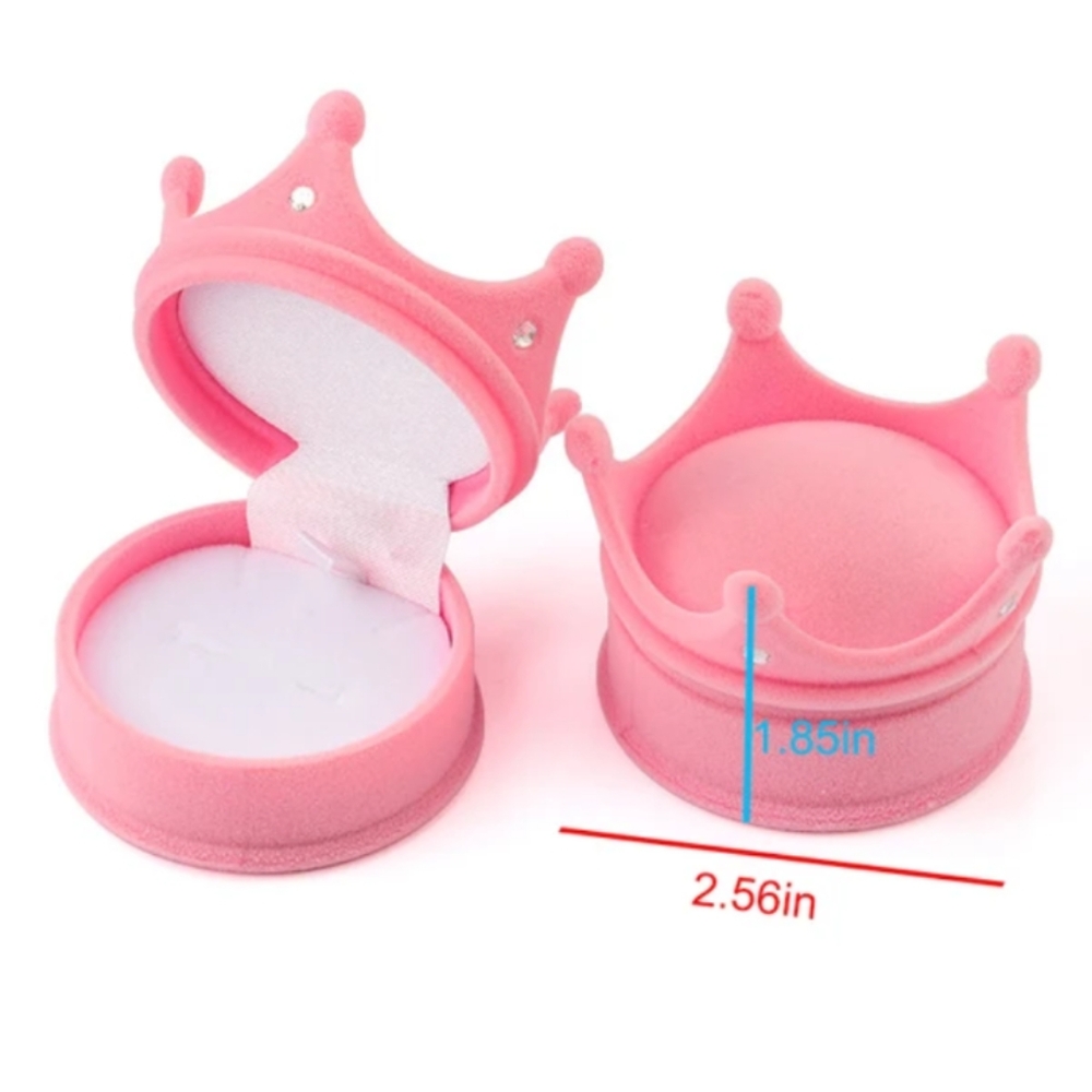 🆕Jeweled 👑 Crown Jewelry Box